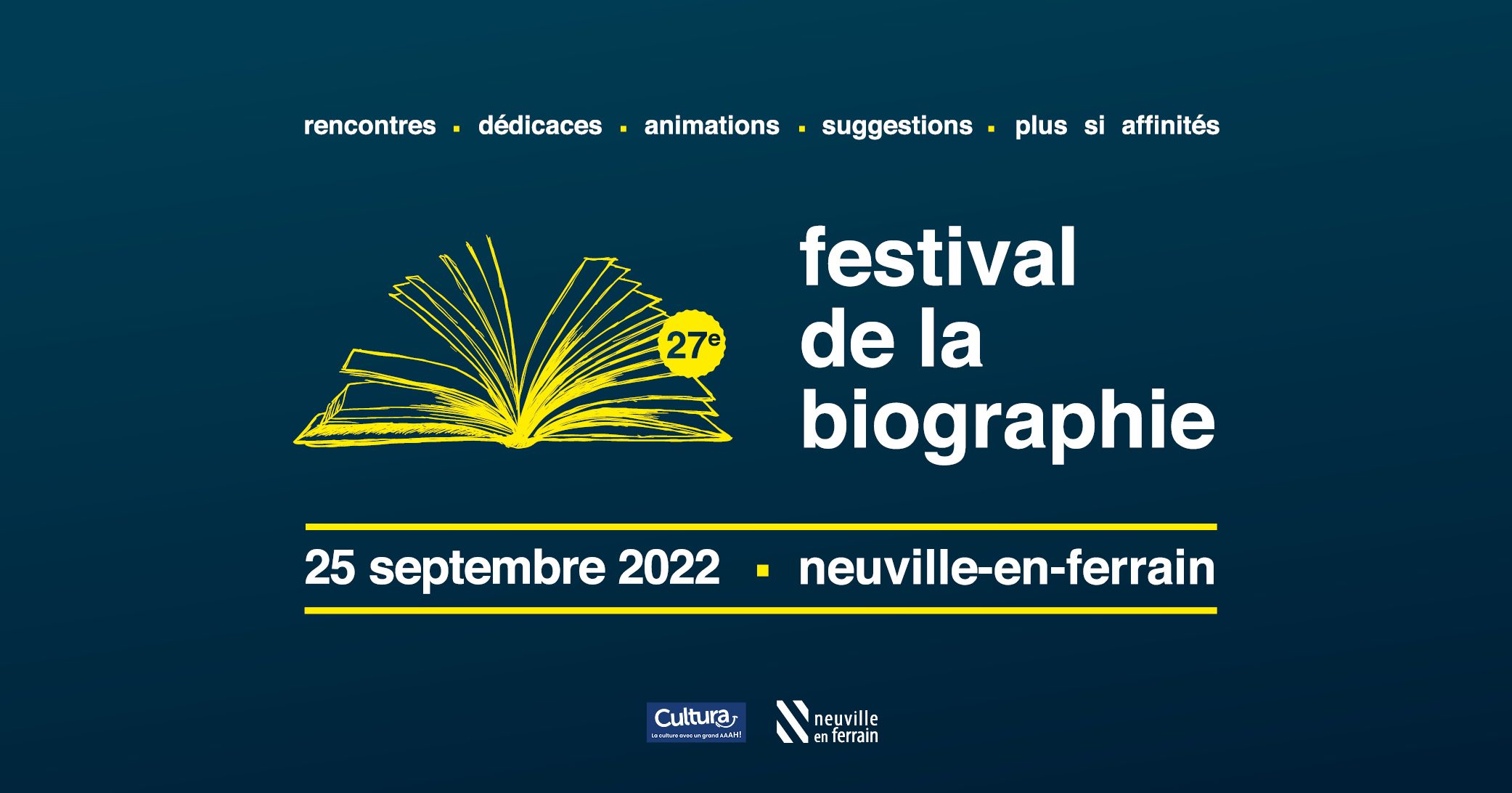 Festival de la biographie 2024